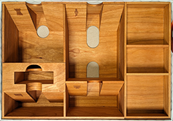 Paper Tales Box Insert box insert top view.